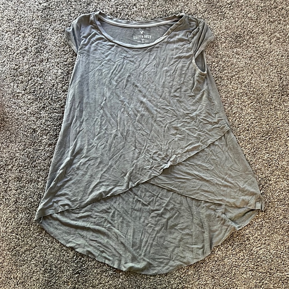 Olive soft and sexy top- size xs
